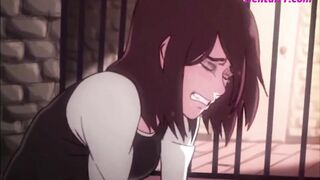 Gabi Braun Sex In The Prison // HENTAI 2D Uncensored