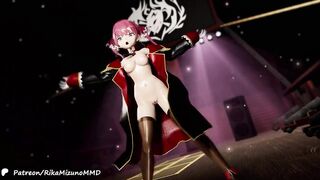 Houshou Marine - Satisfaction 【MMD R-18】| Vtuber MMD