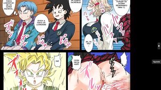 goten y trunks le dan una buena follada al caliente coño de mai xxx dbs