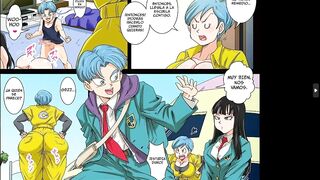 goten y trunks le dan una buena follada al caliente coño de mai xxx dbs