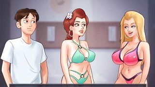 Summertime Saga - Cookie Jar - All Sex Scenes Only - Missy+becca #2 Part 38