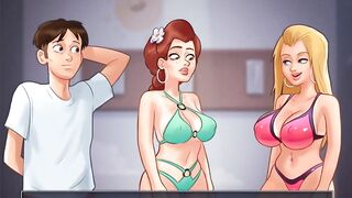 Summertime Saga - Cookie Jar - All Sex Scenes Only - Missy+becca #2 Part 38