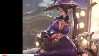 Futanari Lisa Anal Dick Riding And Getting Creampie | Futa Hentai Genshin Impact 4k 60fps