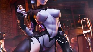 Gifdoozer Incredible Goddess Loses Control Before a Powerful and Huge Cock Destroying Her Dirty and Tight Slut Pussy