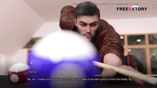 The Seven Realms - Atlas and Leyala Having Sexual Fun While Playing Billiards. Winner Get Rewards