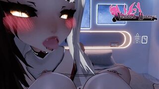 Vr | POV succubus seduces you in her room