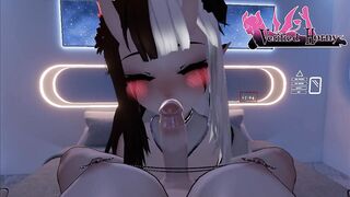 Vr | POV succubus seduces you in her room