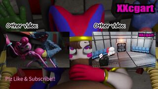 [Pomni X Poppy Play Time] Deep BlowJOB handjob
