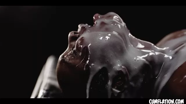 Extreme Interracial Cumflation - Sexy Black Girl Zaawaadi Filled ...