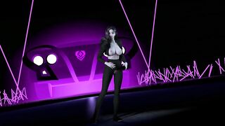 3D cute Asian stripper stripe for you