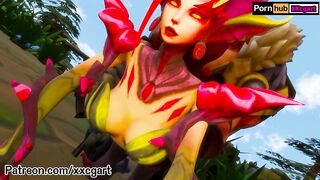 What does it feel like to have sex in League of Legends? Braum & Zyra SEX