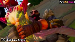 What does it feel like to have sex in League of Legends? Braum & Zyra SEX