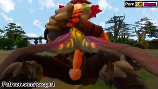 What does it feel like to have sex in League of Legends? Braum & Zyra SEX