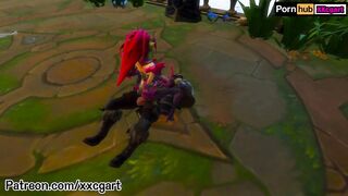 What does it feel like to have sex in League of Legends? Braum & Zyra SEX