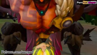 What does it feel like to have sex in League of Legends? Braum & Zyra SEX