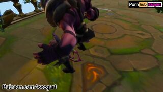 What does it feel like to have sex in League of Legends? Braum & Zyra SEX
