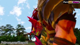 What does it feel like to have sex in League of Legends? Braum & Zyra SEX