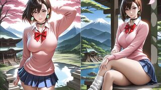 Momo Ayase: How the Uniform Comes Off – A Journey to Wet Fantasies