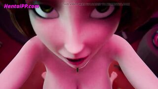 Aunt Cass And Friend Suck Same Cock In Threesome ( Incredibles ) HENTAI