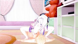 Futanari Lumine x Citlali (Genshin Impact Hentai Yuri 3d animation)