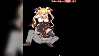 【H GAME】サキュバスエスケープHドットアニメーション② エロアニメ Hentai Game Gallery