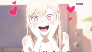 Stepsister Seduced Stepbrother With Blowjob When Playing On Playstation ( Hentai Parody )