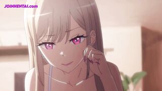 Stepsister Seduced Stepbrother With Blowjob When Playing On Playstation ( Hentai Parody )