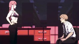 Chainsaw-Man Seduced Little Stepbrother ( Parody ) HENTAI Uncensored