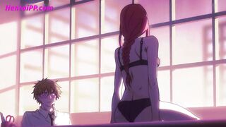 Chainsaw-Man Seduced Little Stepbrother ( Parody ) HENTAI Uncensored