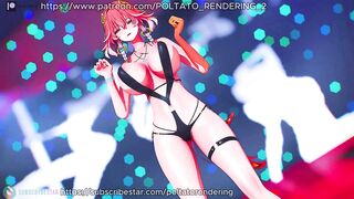 【MMD 鸣潮 】《(Changli 泳装长离)》~《Put Your Hands Up For Detroit》