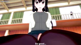 Yor Forger from Spy x Family Works Out With a Footjob! Hentai POV
