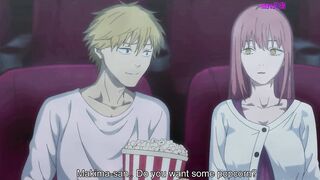 An Intense Cinema Date: Denji Realizes Makima’s Game is More Than Just a Movie! XXX Parody