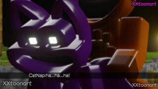 Poppy PlayTime Hentai Mincraft - CatNap and Dogday make love spotted by Mommy Long Legs EP.01