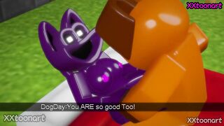 Poppy PlayTime Hentai Mincraft - CatNap and Dogday make love spotted by Mommy Long Legs EP.01