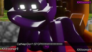 Poppy PlayTime Hentai Mincraft - CatNap and Dogday make love spotted by Mommy Long Legs EP.01