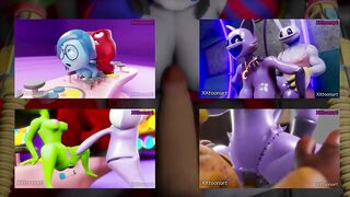 Poppy PlayTime Hentai Mincraft - CatNap and Dogday make love spotted by Mommy Long Legs EP.01