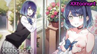 Akane Kurokawa - semen reaches the uterus!