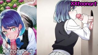 Akane Kurokawa - semen reaches the uterus!