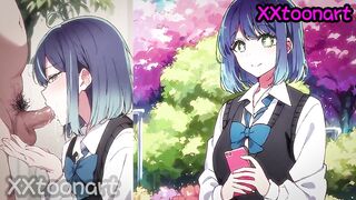 Akane Kurokawa - semen reaches the uterus!