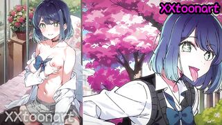 Akane Kurokawa - semen reaches the uterus!
