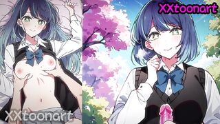 Akane Kurokawa - semen reaches the uterus!