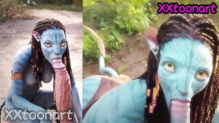 Neytiri from avatar alien fuck big tits I believe you are already hard