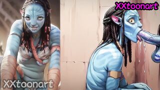 Neytiri from avatar alien fuck big tits I believe you are already hard