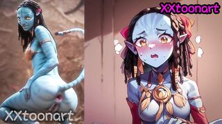 Neytiri from avatar alien fuck big tits I believe you are already hard