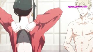First Time Shower Sex With My Virgin Boyfriend - Hentai Uncensored