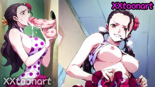 OnePiece Hentai art - Viola(碧歐菈)紫羅蘭(ヴァイオレット) Super Big Tits