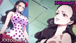 OnePiece Hentai art - Viola(碧歐菈)紫羅蘭(ヴァイオレット) Super Big Tits