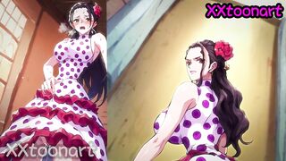 OnePiece Hentai art - Viola(碧歐菈)紫羅蘭(ヴァイオレット) Super Big Tits