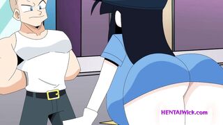 BUSTED! Busty Police Woman wants to punish the Thief - Cartoon Parody