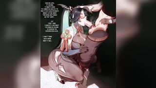 Mommy Xianyun "Blows" Aether Dry With Her Tight Warm Mouth {Genshin Impact Hentai Animation}